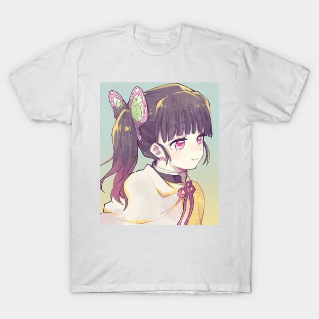 Beauty Swordswoman Kanao T-Shirt by Valoka